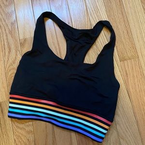 PRIDE Rainbow Bra Top